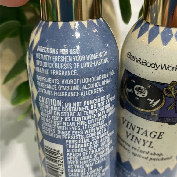 Bath & Body Works “Vintage Vinyl”  2 New Concentrated Room Sprays - Picture 4 of 5